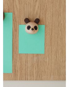 Lot de 6 Magnetic Polly, Figurine en bois par Chresten Sommer, Spring Copenhagen