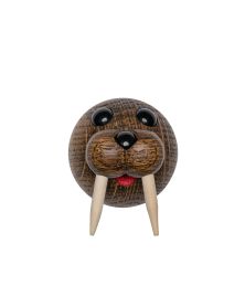 Pack of 6 Magnetic Wally, Wood Figurine by Chresten Sommer, Spring Copenhagen