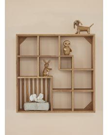 Lot de 6 Amigo Small Dog, figurine en bois par Chresten Sommer, Spring Copenhagen