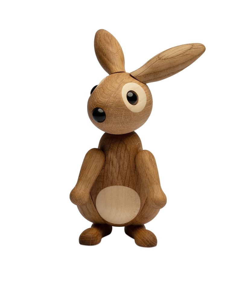 Pack of 6 Bonnie Standing rabbit, Wood Figurine by Chresten Sommer, Spring Copenhagen Pack of 6 Bonnie Standing rabbit, Wood Figurine by Chresten Sommer, Spring Copenhagen