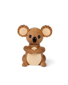Pack of 6 Matilda Female koala, Wood Figurine by Chresten Sommer, Spring Copenhagen
