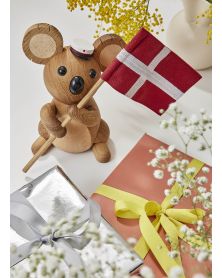 Lot de 2 Aussie Koala, Figurine en bois par Chresten Sommer, Spring Copenhagen
