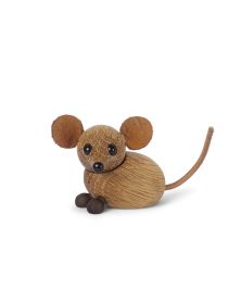 Lot de 6 The Country Mouse, figurine en bois par Chresten Sommer, Spring Copenhagen
