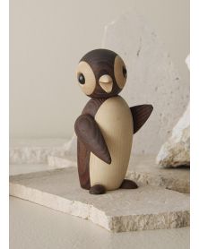Pack of 6 Frost Penguin, Wood Figurine by Chresten Sommer, Spring Copenhagen