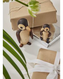 Pack of 6 Frost Penguin, Wood Figurine by Chresten Sommer, Spring Copenhagen