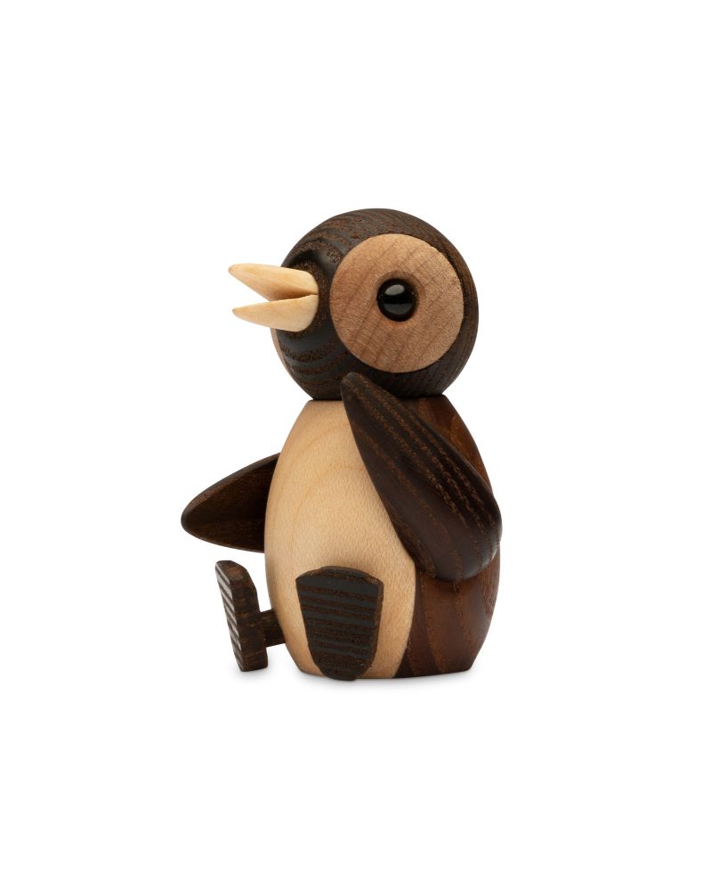 Pack of 6 Snow Baby penguin, Wood Figurine by Chresten Sommer, Spring Copenhagen Pack of 6 Snow Baby penguin, Wood Figurine by Chresten Sommer, Spring Copenhagen