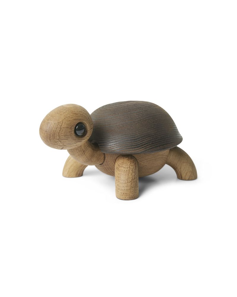 Lot de 6 Tortue Slowy, figurine en bois par Chresten Sommer, Spring Copenhagen Lot de 6 Tortue Slowy, figurine en bois par Chresten Sommer, Spring Copenhagen
