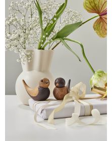 Pack of 6 Soulmates Swallows, Wood Figurine by mencke&vagnby, Spring Copenhagen