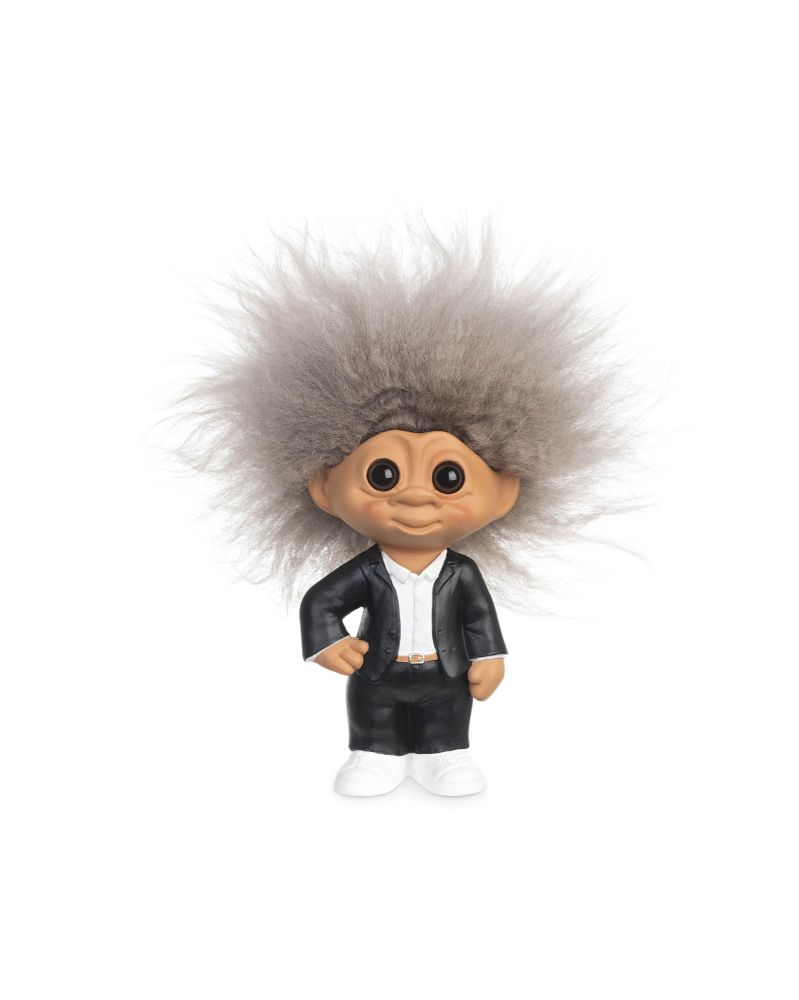 Pack of 4 The Confirmand boy, Good Luck Troll, 9 cm, by Thomas Dam, Spring Copenhagen