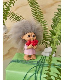 Pack of 4 The World's Best Mom, Good Luck Troll, 9 cm, by Thomas Dam, Spring Copenhagen