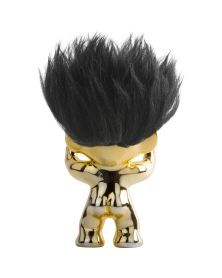 Lot de 4 Good Luck Troll, brass, 9 cm, par Thomas Dam, Spring Copenhagen