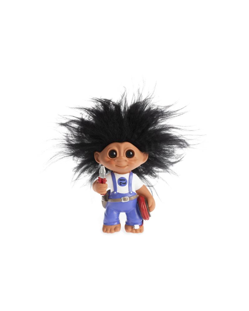 Pack of 4 The Electrician, Good Luck Troll, 9 cm, by Thomas Dam, Spring Copenhagen Pack of 4 The Electrician, Good Luck Troll, 9 cm, by Thomas Dam, Spring Copenhagen