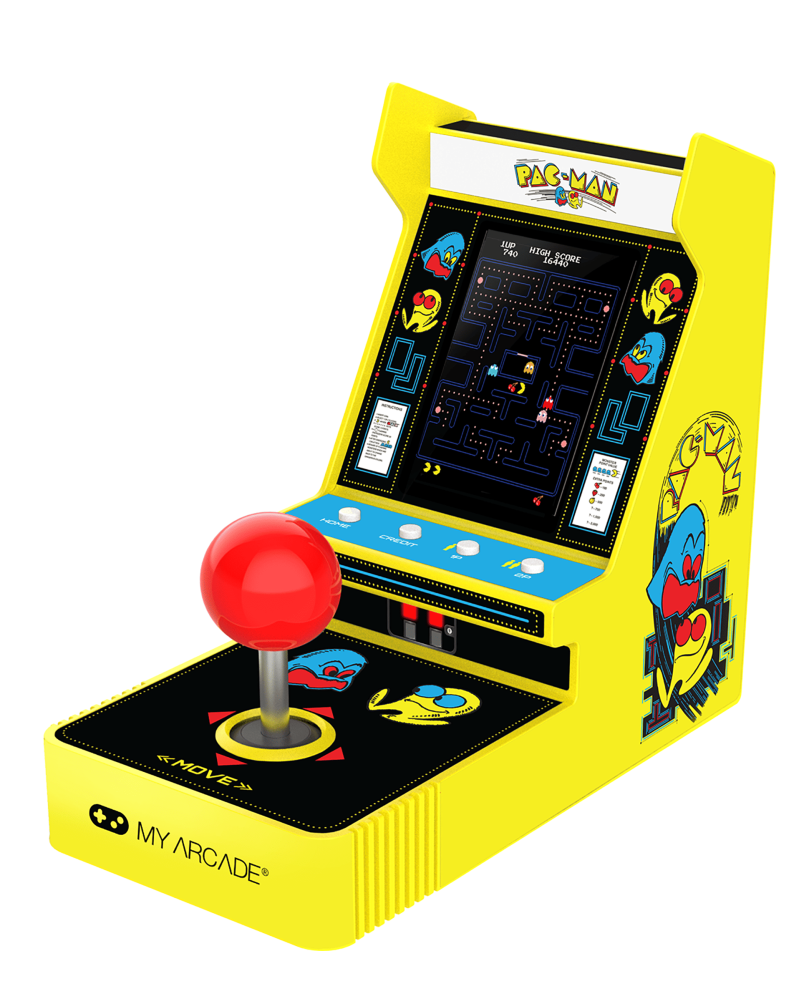Lot de 4 JOYSTICK PLAYER PAC-MAN PORTABLE RETRO ARCADE Lot de 4 JOYSTICK PLAYER PAC-MAN PORTABLE RETRO ARCADE