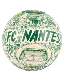 Ballon de foot Rebond FC Nantes x Docteur Paper