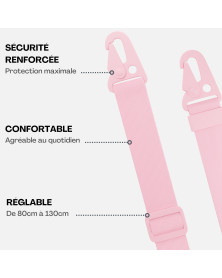Dusty Pink Lanyard