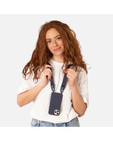 Navy Blue Lanyard