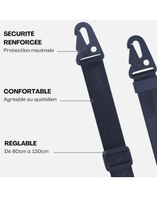 Navy Blue Lanyard