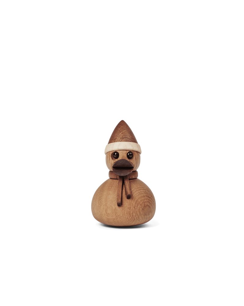 Canard de Noël, figurine en bois FSC Spring Copenhagen Canard de Noël, figurine en bois FSC Spring Copenhagen
