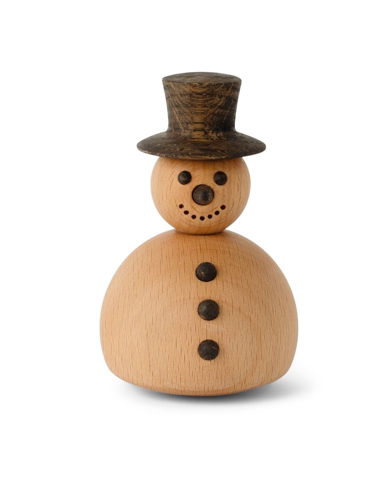 Le bonhomme de neige, petit, figurine en bois FSC Spring Copenhagen Le bonhomme de neige, petit, figurine en bois FSC Spring Copenhagen