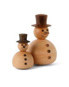 Le bonhomme de neige, petit, figurine en bois FSC Spring Copenhagen