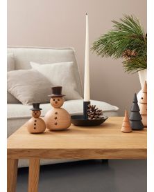 Le bonhomme de neige, petit, figurine en bois FSC Spring Copenhagen