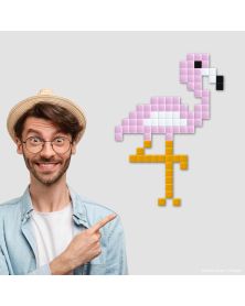 Flamingo Classique - Pixel Art Kit