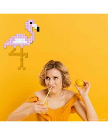 Flamingo Classique - Pixel Art Kit