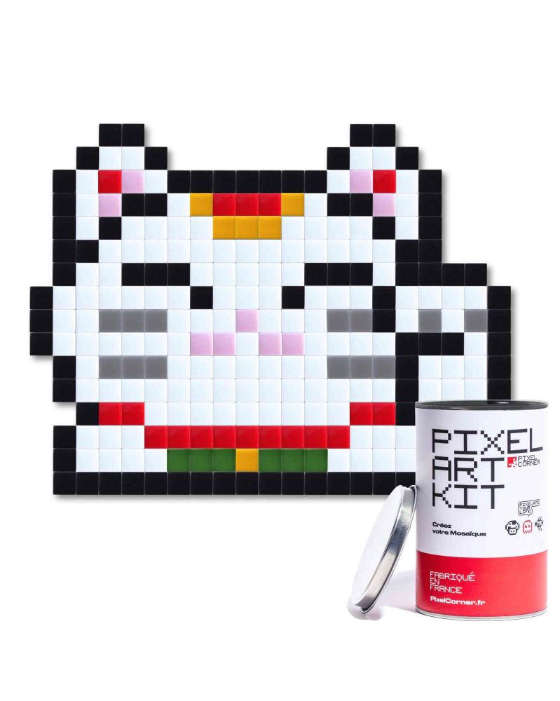 Lucky Cat - Mini - Pixel Art Kit