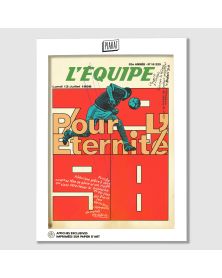 Affiche - L'Equipe - FR 98 - 2 - (digigraphie 30 x 40)