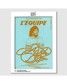 Affiche - L'Equipe - Maradona 3 - (digigraphie 30 x 40)