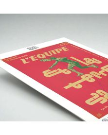 Affiche - L'Equipe - Nadal 3 - (digigraphie 30 x 40)