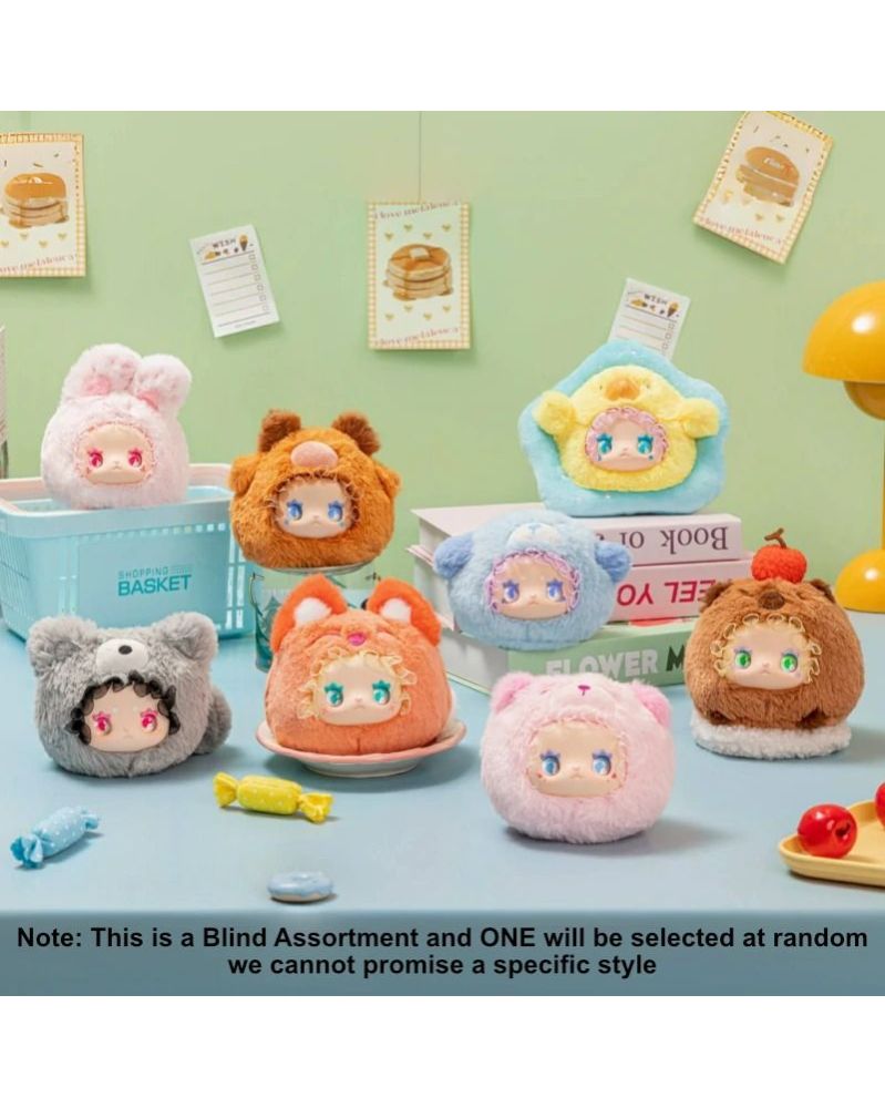 RUA RUA ZOO Vinyl Face Plush Keychain blind box - Lucky Emma RUA RUA ZOO Vinyl Face Plush Keychain blind box - Lucky Emma