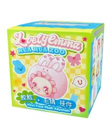 RUA RUA ZOO Vinyl Face Plush Keychain blind box - Lucky Emma