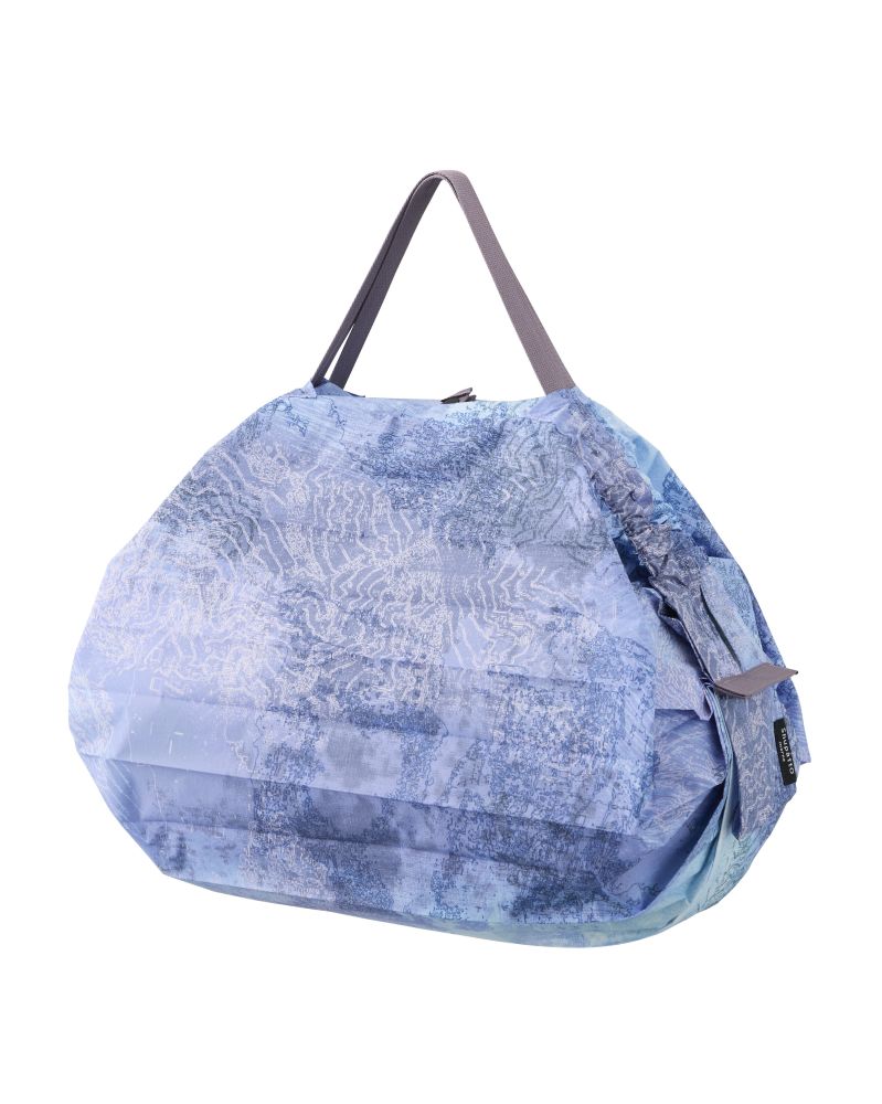 Sac de shopping japonais recyclé Shupatto taille M - Blue Moon