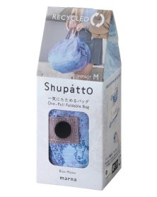 Sac de shopping japonais recyclé Shupatto taille M - Blue Moon