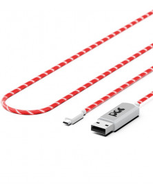 Câble lumineux pour Smartphone micro-USB The Pac