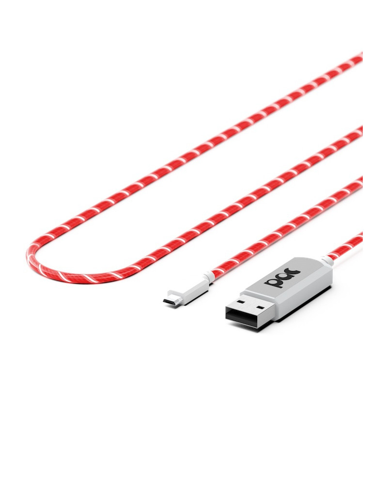 Câble lumineux pour Smartphone micro-USB The Pac Câble lumineux pour Smartphone micro-USB The Pac