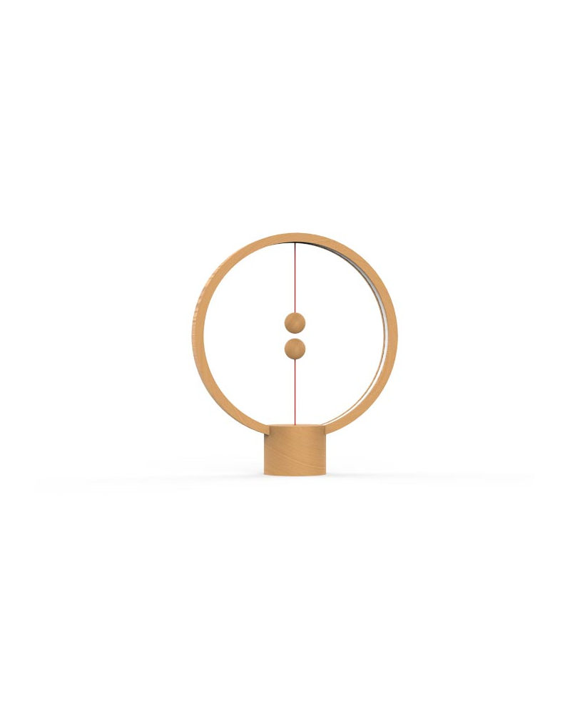 Lampe Heng Balance Ronde en bois Lampe Heng Balance Ronde en bois
