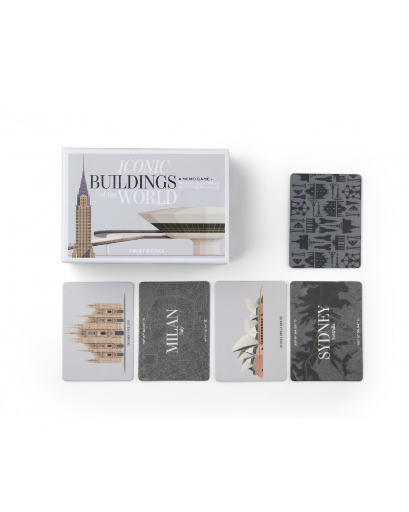 Jeu Memory - Iconic Buildings Jeu Memory - Iconic Buildings