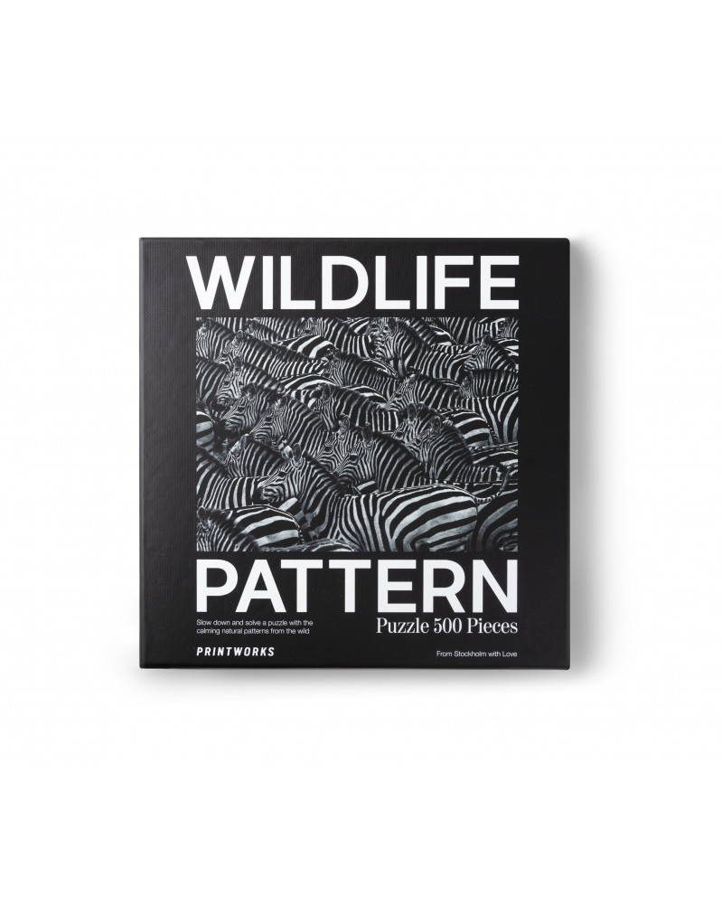 Puzzle Abeille - Wildlife Pattern Puzzle Abeille - Wildlife Pattern