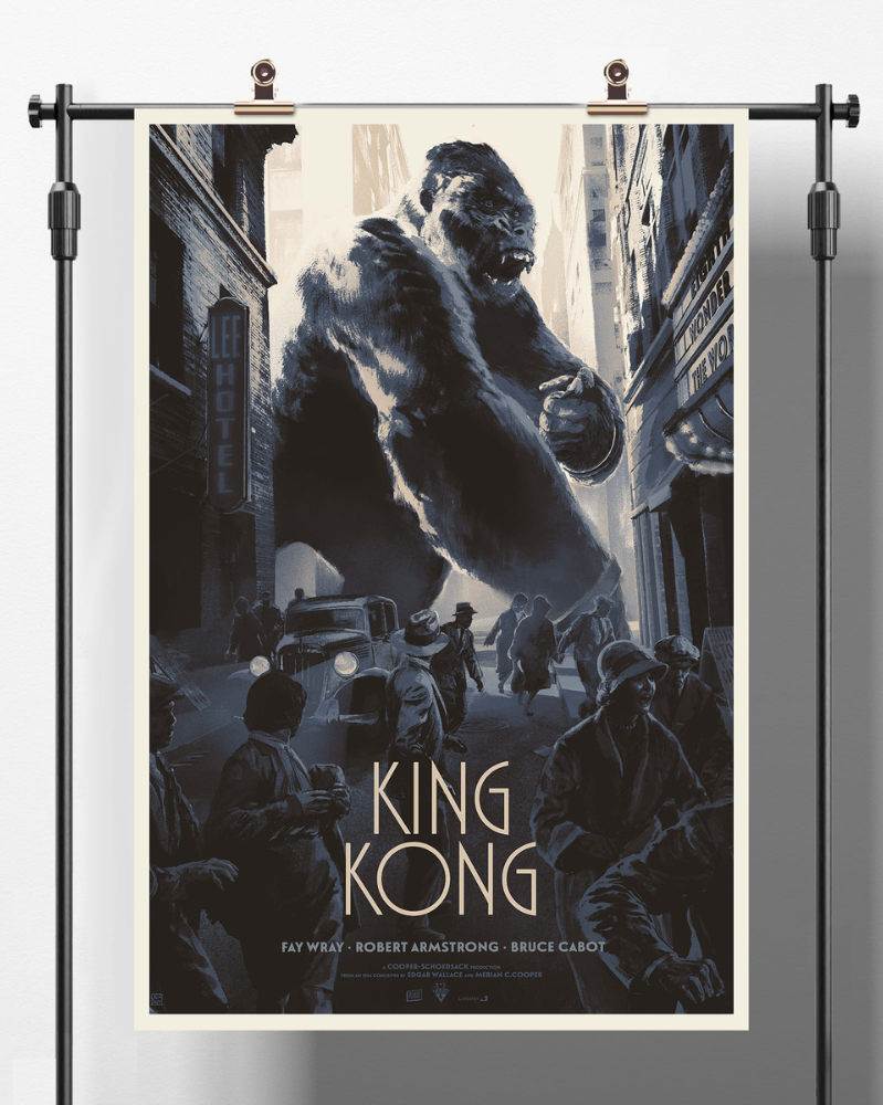 Affiche - King Kong - Edition Limitée (sérigraphie)