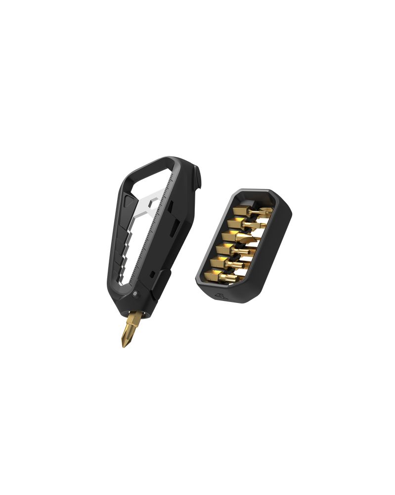 Multitool + 12 hex bits M100X Black by Tactica Gear Multitool + 12 hex bits M100X Black by Tactica Gear