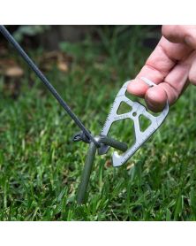Camp tool card M020 Silver by Tactica Gear