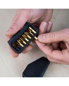 Screwdriver + 12 hex bits M250 Black by Tactica Gear
