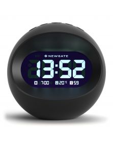 Centre Of The Earth Alarm Clock - Black