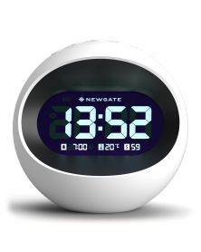 Centre Of The Earth Alarm Clock - White