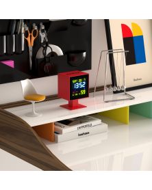 Monolith Alarm Clock - Red