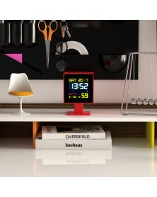 Monolith Alarm Clock - Red