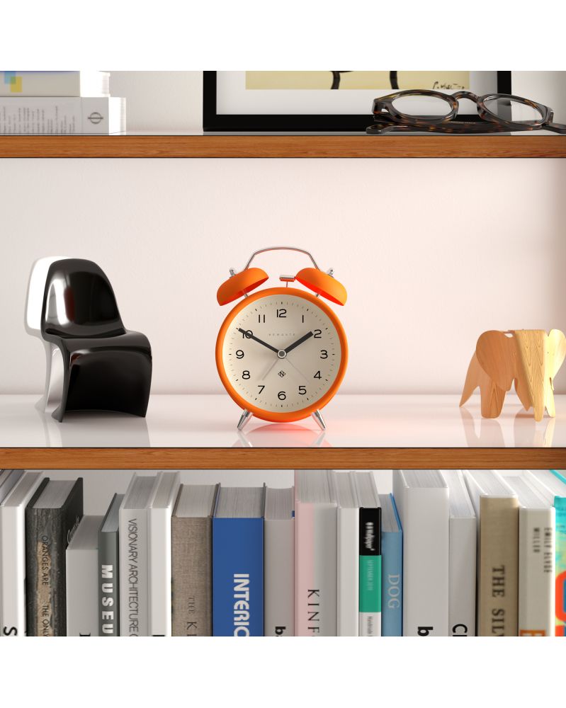 Charlie Bell Echo Alarm Clock - Orange