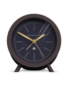 Fred Alarm Clock - Chocolate & Black